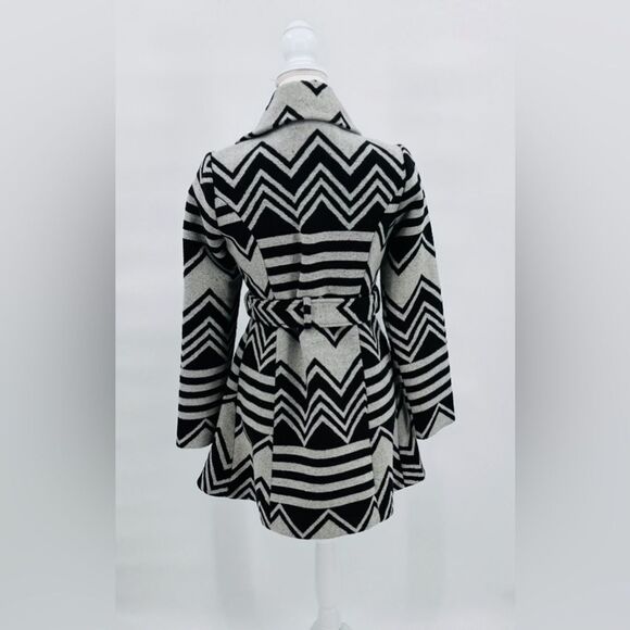 Jack Jacket Coat Azteca Black Gray Size XS - Picture 4 of 10